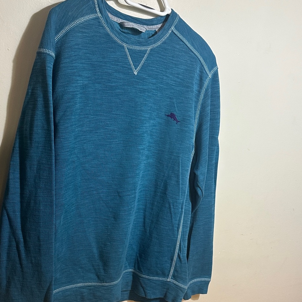 Tommy Bahama Blue Crewneck Sweatshirt